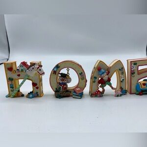 Vintage Mary Engelbreit Alphabet Resin Letters 1999 Pick H O M E R $9.99